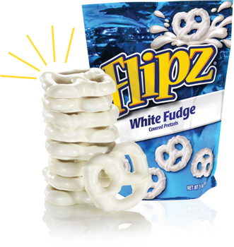 Flipz SUP White Fudge Pretzel 5oz 1/12ct