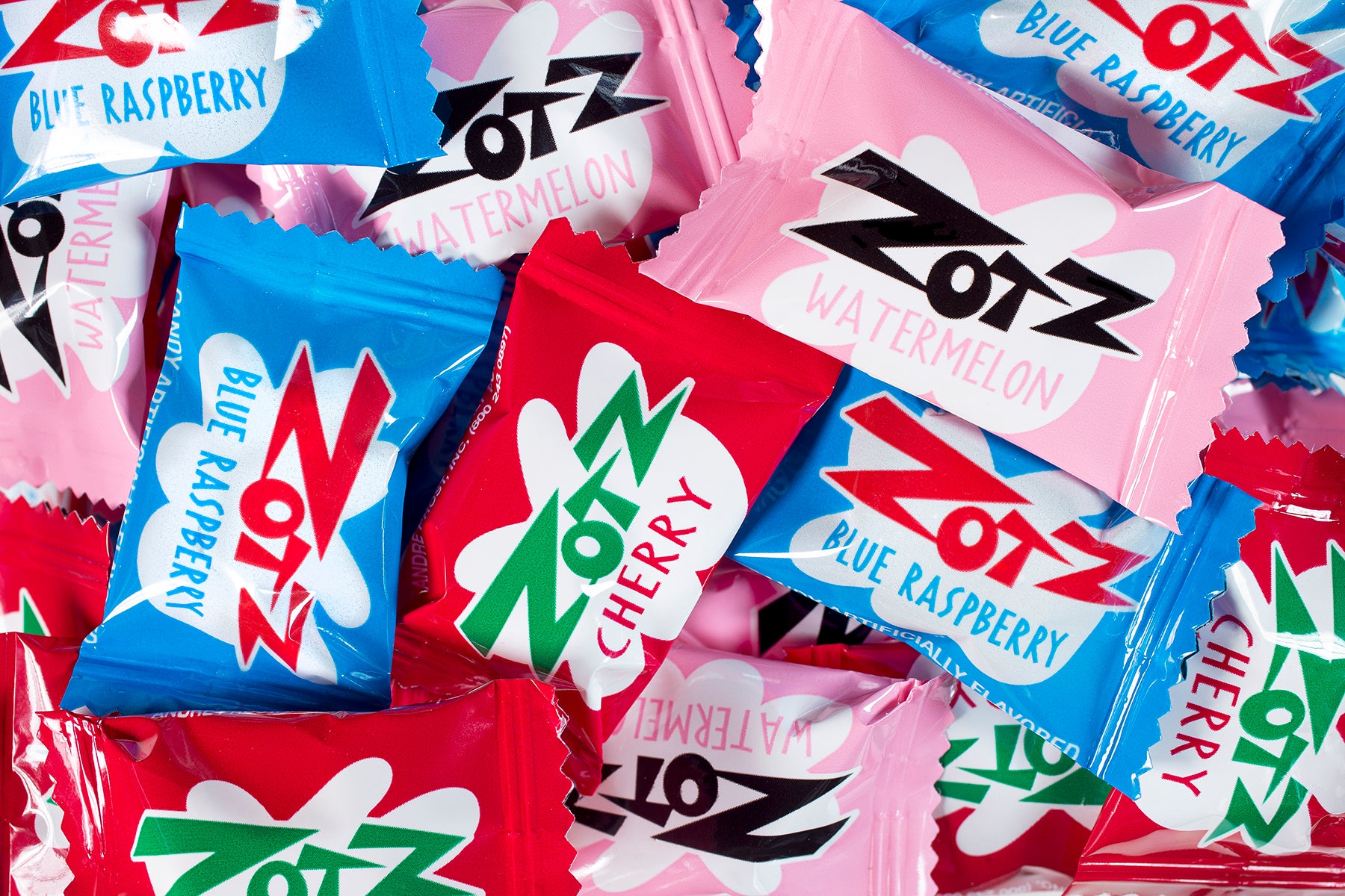 Zotz 46ct. Bag - Assorted (Bl  Rasp/Cherry/Watrmln) 8.1oz  1/12ct