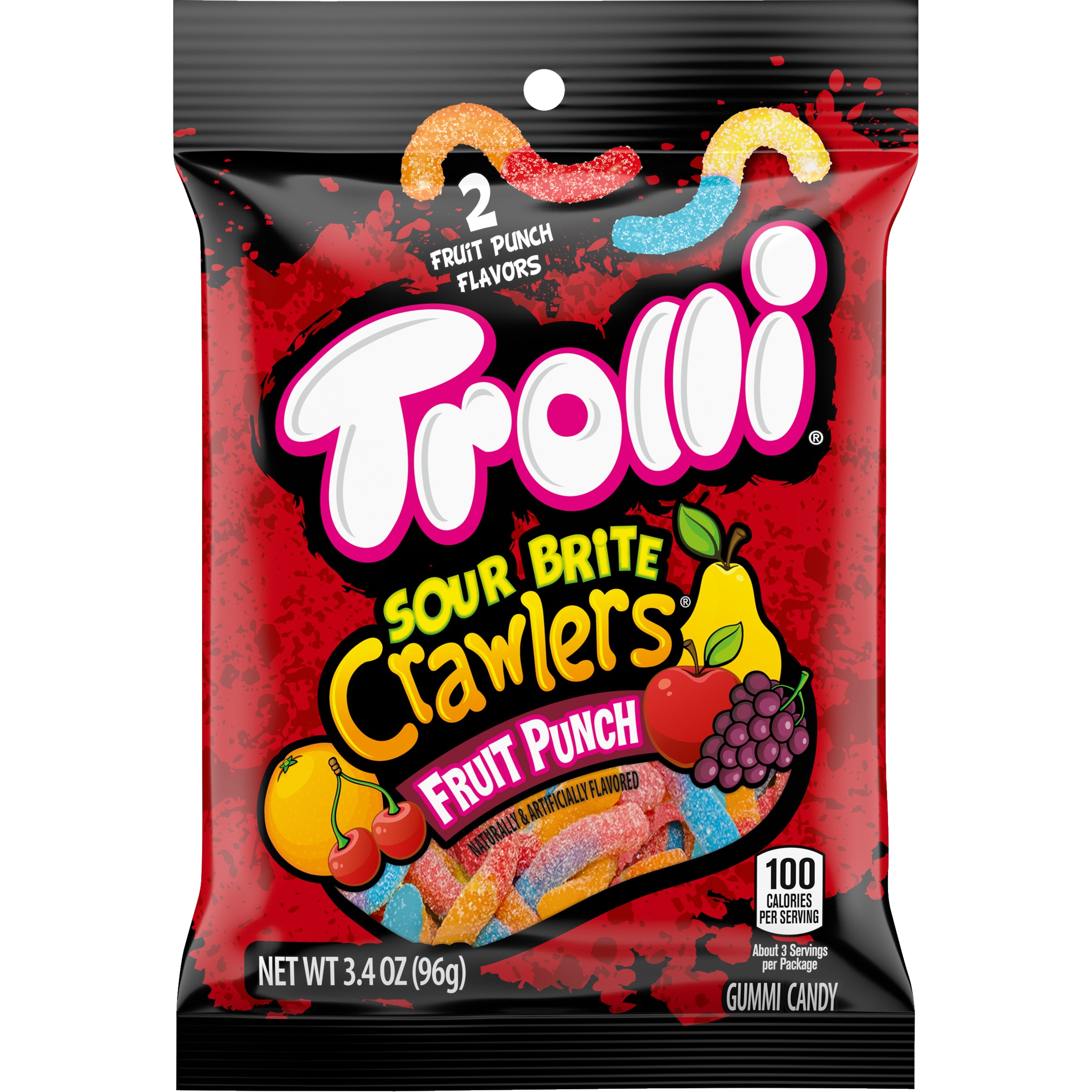 Trolli Value Peg Fruit Punch SBC 3.4oz 1/12ct