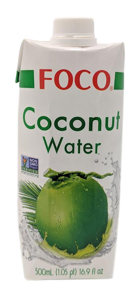 Foco Coconut Water Original  16.9oz 1/12ct
