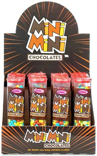 Gerrit's Mini Mini Chocolates 1oz 6/24ct