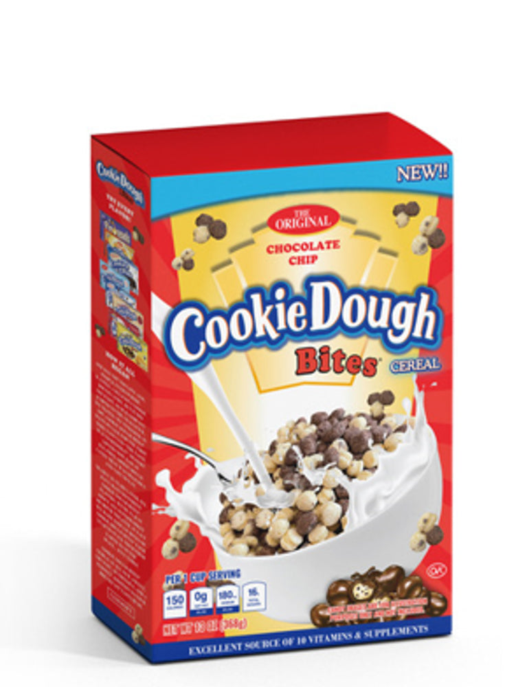 Taste of Nature Cereal Cookie Dough Bites  - Chocolate Chip 13oz 1/12ct