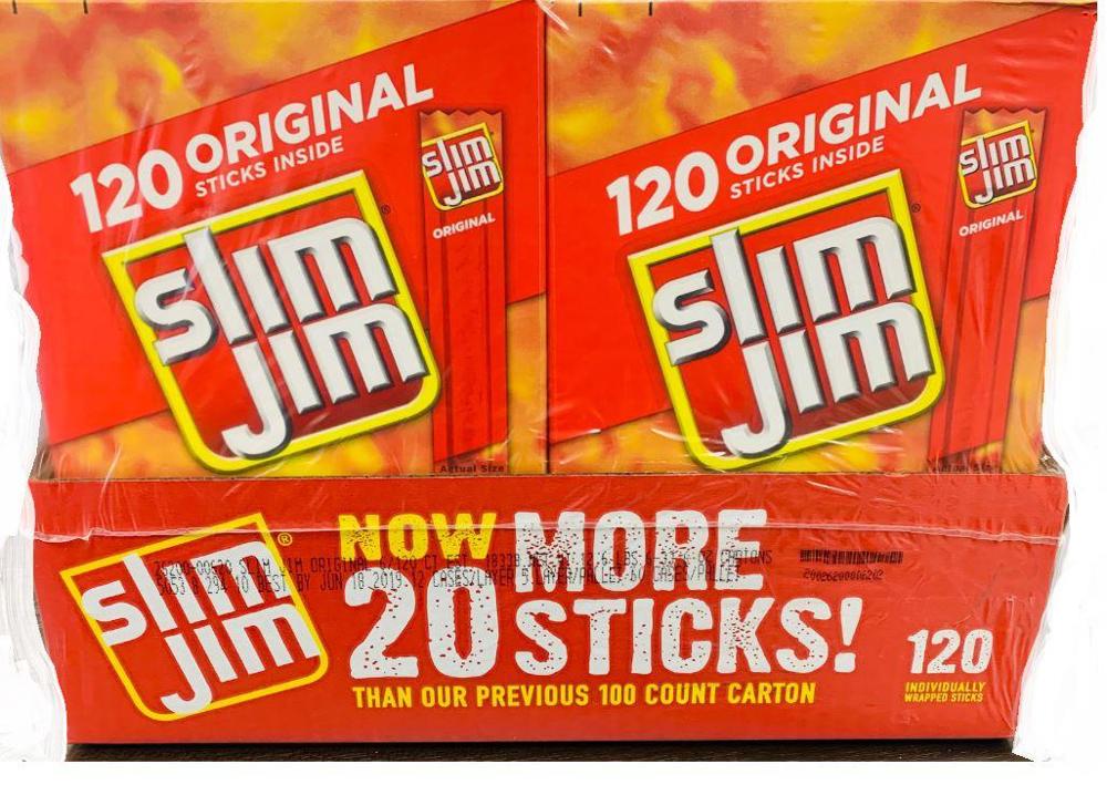 Slim Jim Original Gravity Feed NP 6/120ct 0.28oz