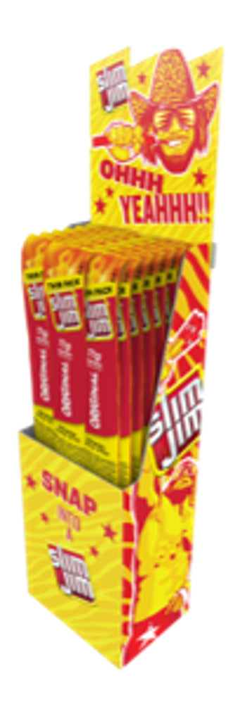 Slim Jim Counter Top Twin Pack Original 2/24ct 1.9oz