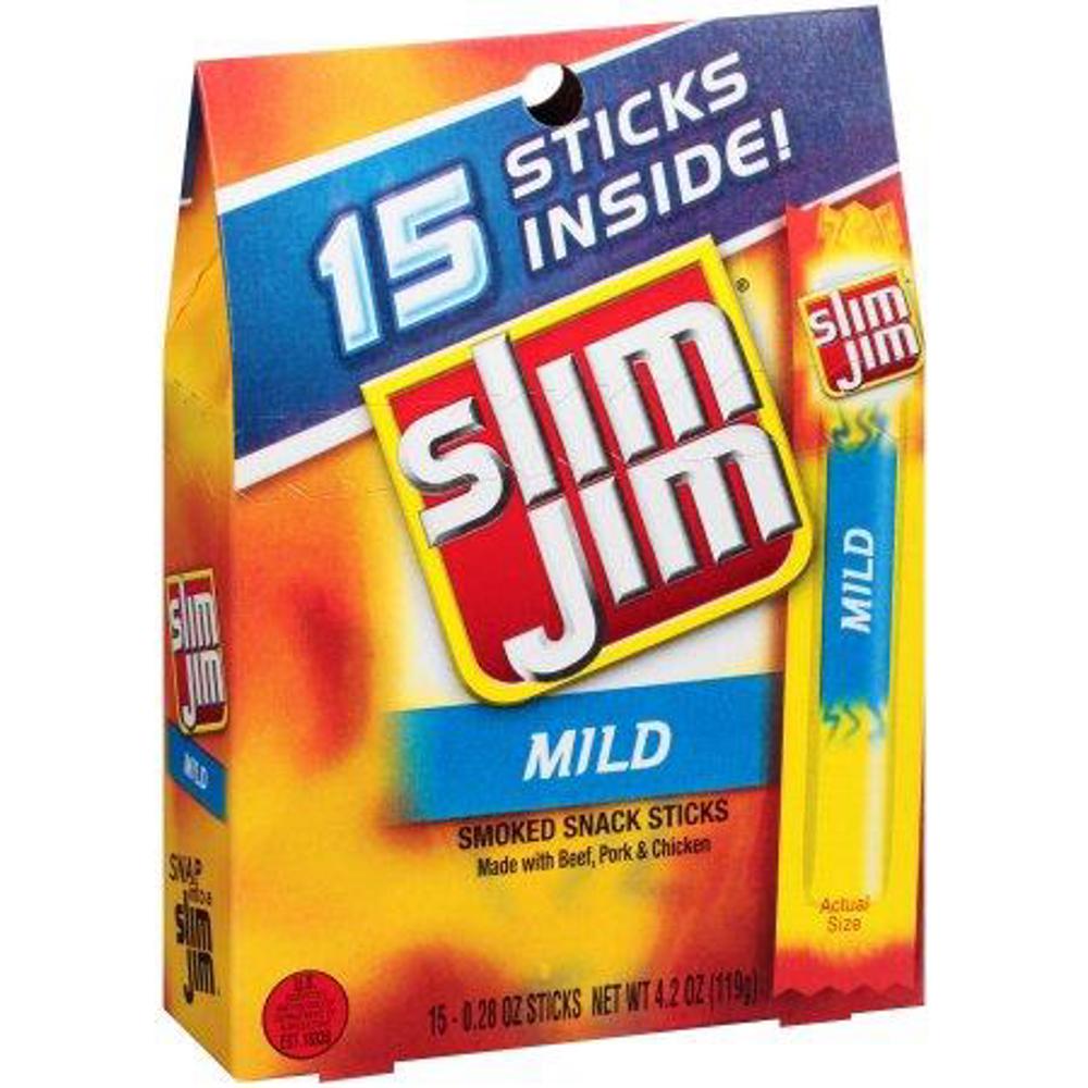 Slim Jim Gable Mild 3.92oz  1/7ct