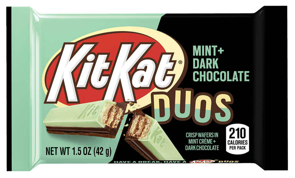 Kit Kat Duo's Dark Choc  Mint Bar  1.5oz 12/24ct