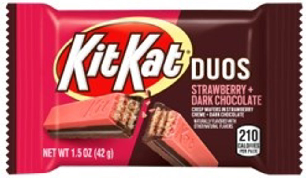 Kit Kat Duo's Strawberr & Dark Chocolate  1.5oz 12/24ct