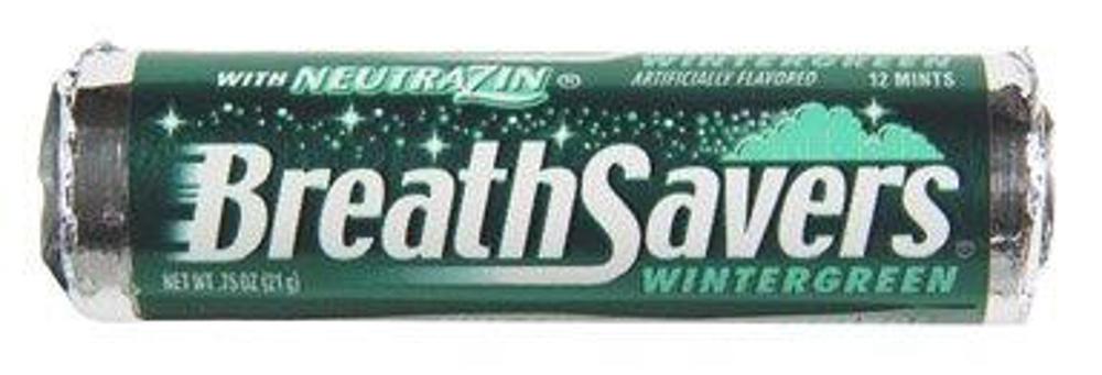 Breath Savers Mints Wintergreen 15/24ct 0.75oz