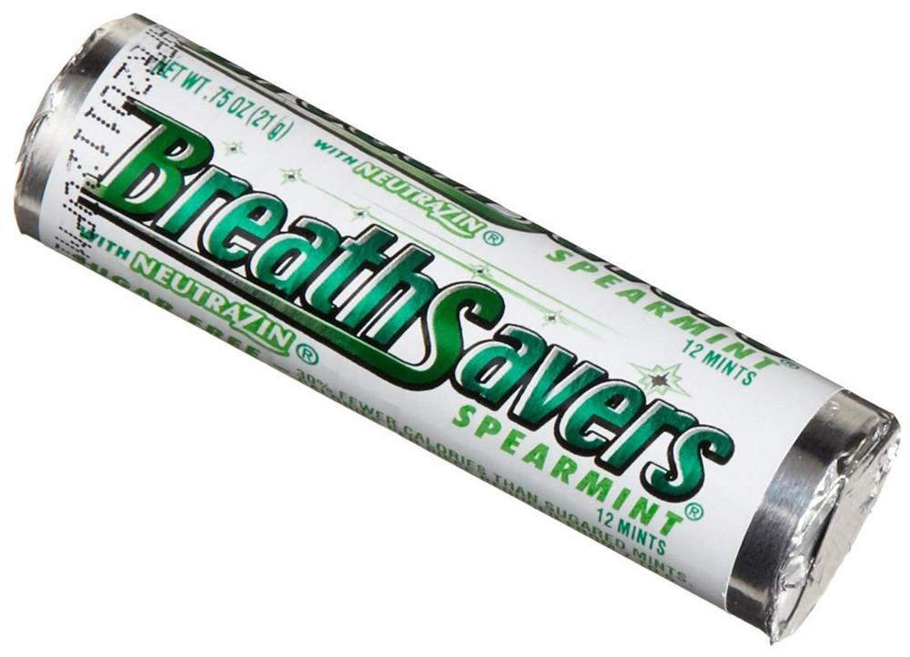 Breath Savers Mints Spearmint 15/24ct 0.75oz