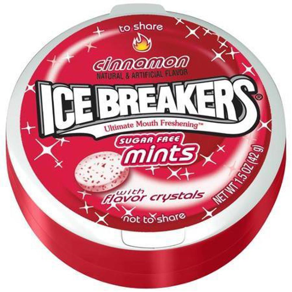 Ice Breakers Cinnamon Mints 24/8ct 1.5oz