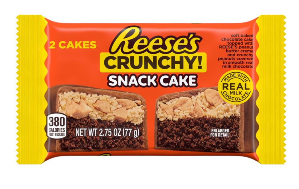 Reese's Crunchy  Snack Cakes  2.75oz 9/12ct