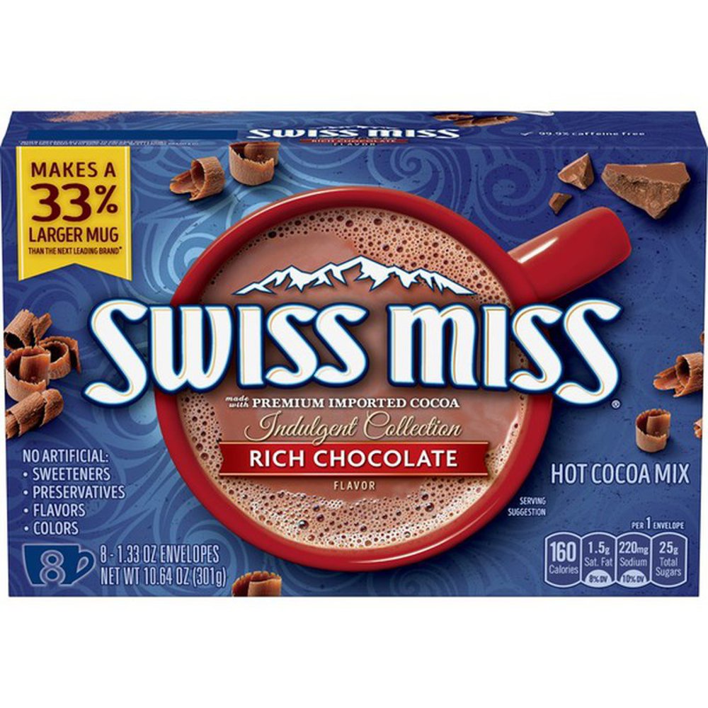 Swiss Miss Rich Chocolate 12/8ct 1.33oz