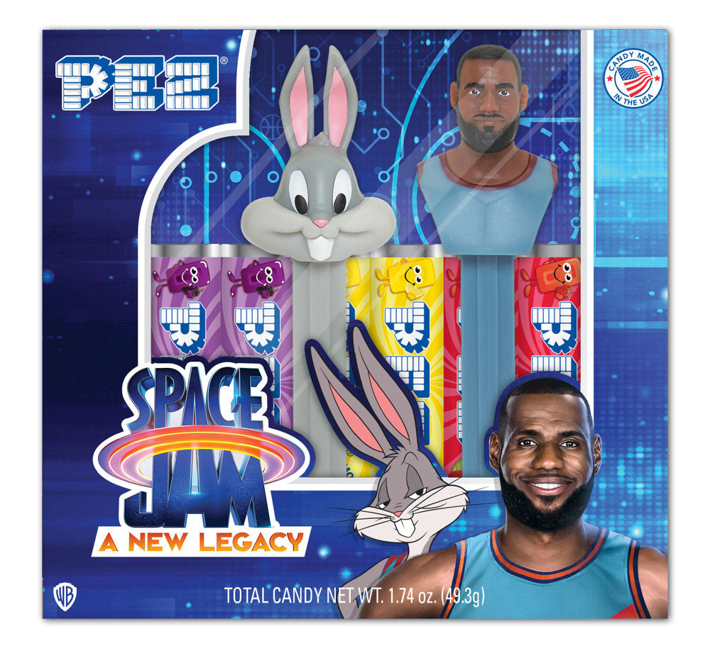 Pez Twin Pack Space Jam 1.74 oz 1/12ct