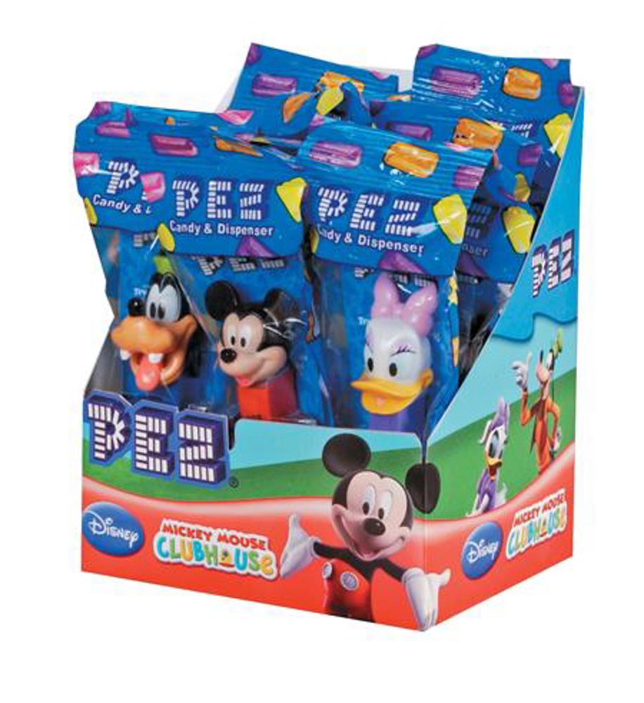 Pez Poly Pack Disney Asst. (Stand. Mickey & Friends) 12/12ct 0.58oz