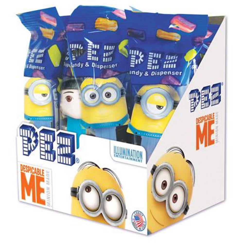 Pez Poly Pack Assortment Despicable 12/12ct 0.58oz