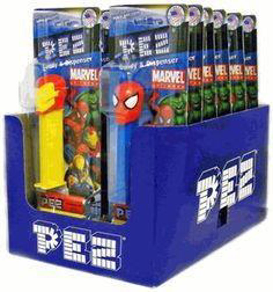 Pez Blister Packs Marvel Assortment 3/12ct 0.87oz