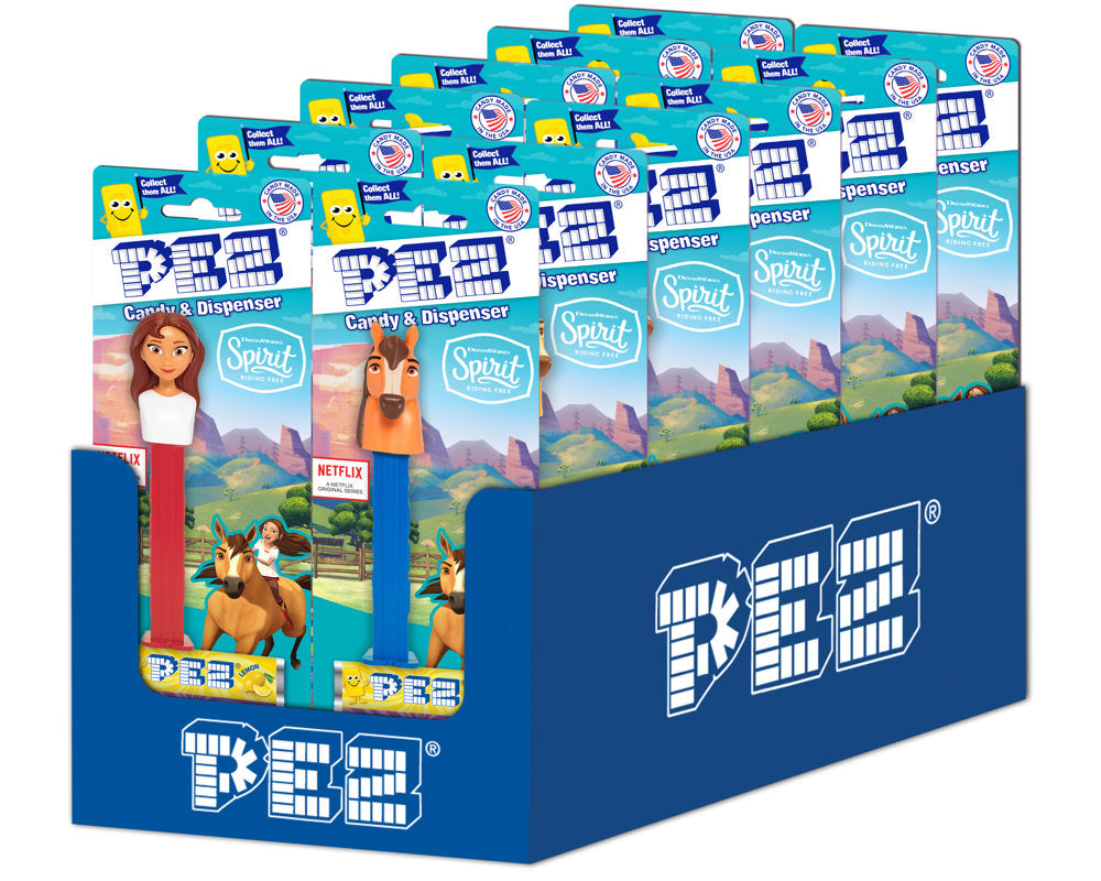 Pez Blister Pack Spirit Assortment  .87oz 3/12ct