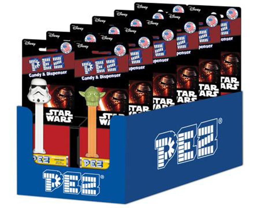 Pez Blister Packs Star Wars Clone Wars Assortment 3/12ct .87oz