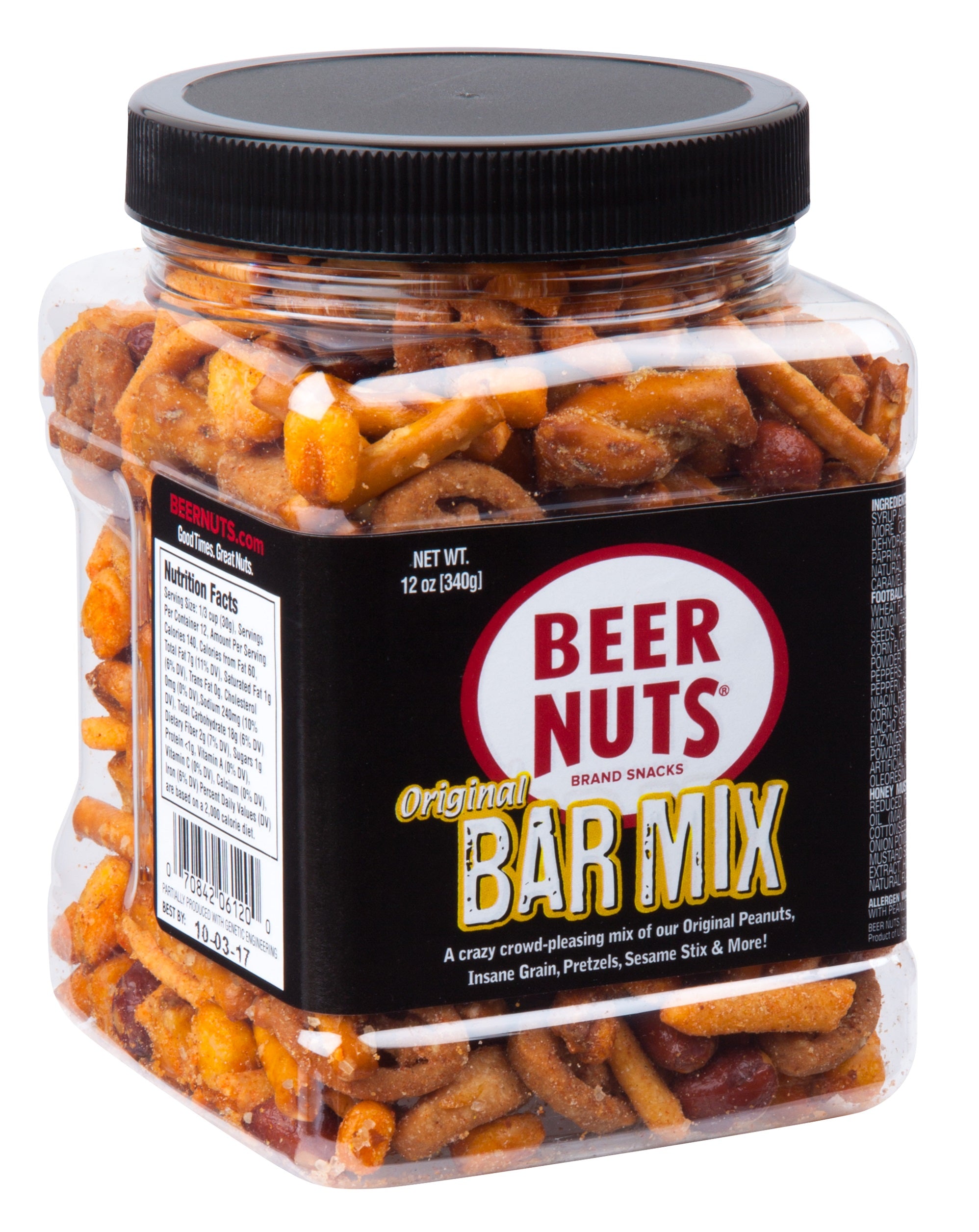 Original Bar Mix 12oz PET Jar Shipper (36ct)