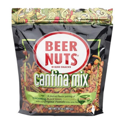 BEER NUTS Cantina Mix w/Twang SUP 32oz DRC 1/8ct