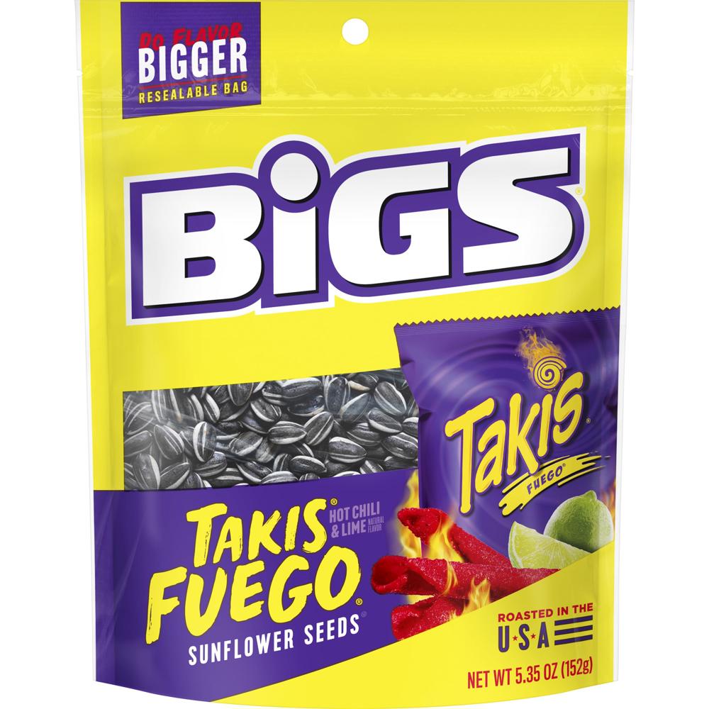 Conagra Big's Sunflower Seeds Takis Peg  Bag 5.35oz 1/12ct