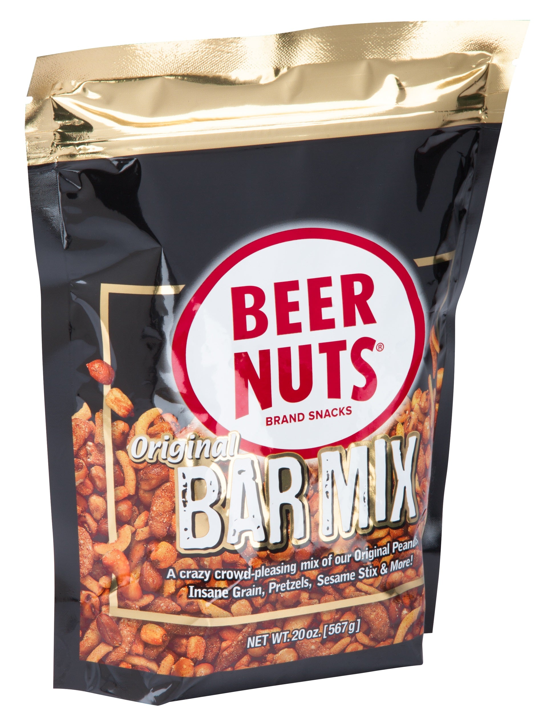 BEER NUTS Original Bar Mix 20oz DRC SUP Bag 1/8ct