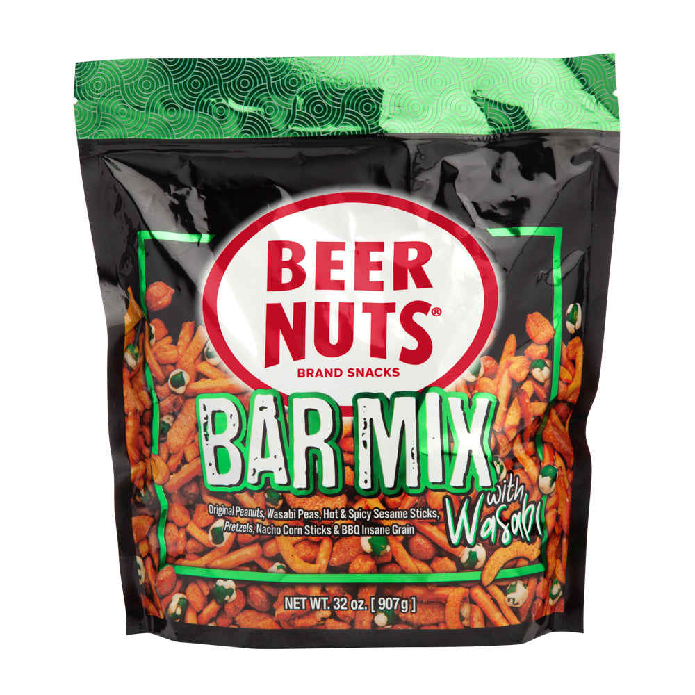 BEER NUTS SUP Bar Mix w/Wasabi 32oz DRC1/8ct