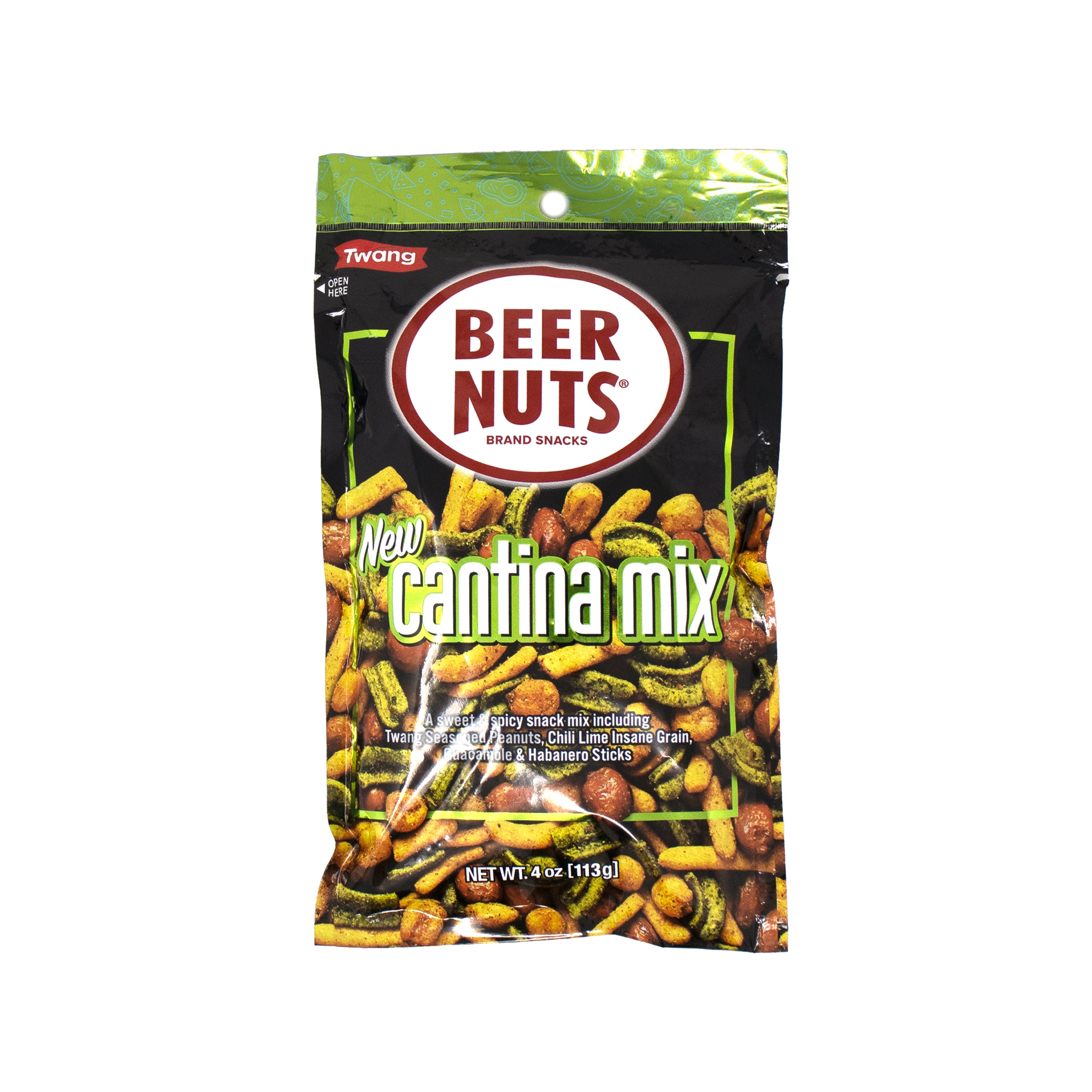 BEER NUTS Cantina Mix w/ Twang 4oz Bag (Loose) 1/12ct