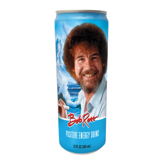 BOB ROSS POSITIVE ENERGY DRINK 12OZ (Pallet Only)