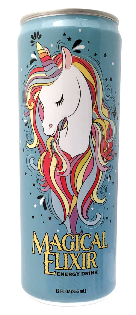 MAGICAL ELIXIR UNICORN ENERGY DRINL 12 OZ (Pallet Only)