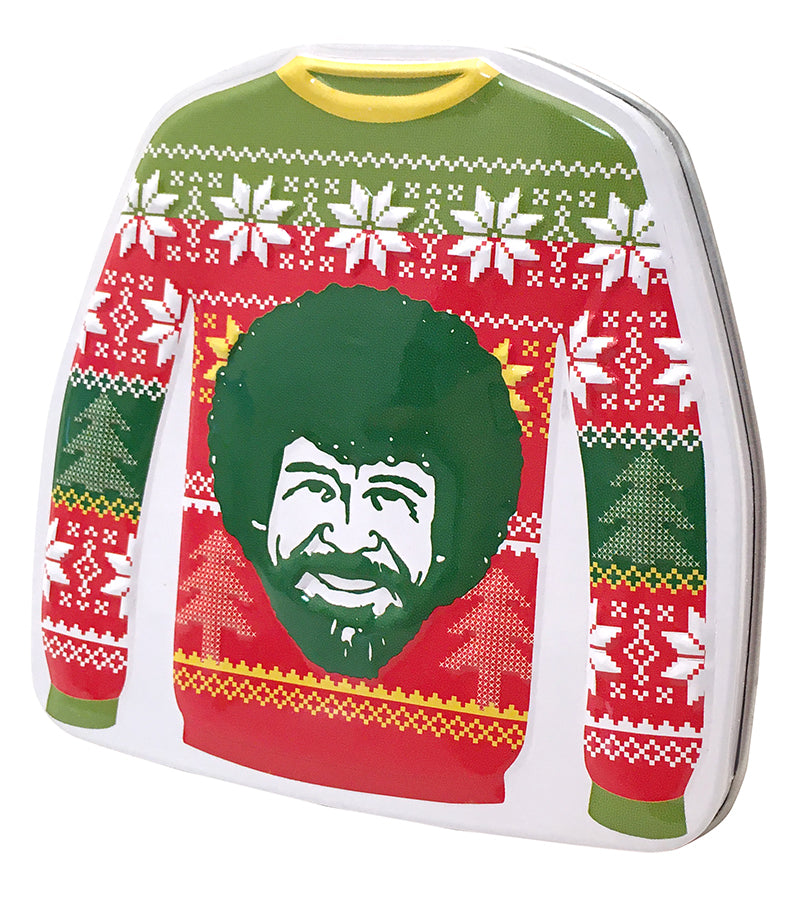 Bob Ross - Merry Bob Ross Sweater Tin