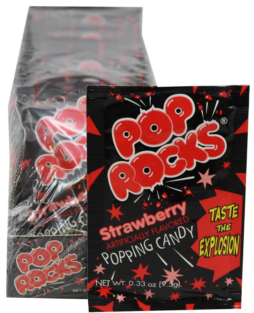 Pop Rocks Strawberry 20/24ct 0.33oz