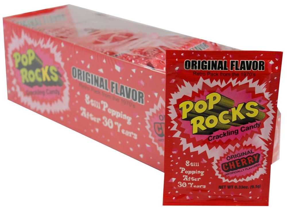 Pop Rocks Original Cherry 20/24ct 0.33oz