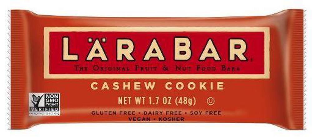 Larabar Non GMO, Gluten Free Cashew Cookie 4/16ct 1.7oz