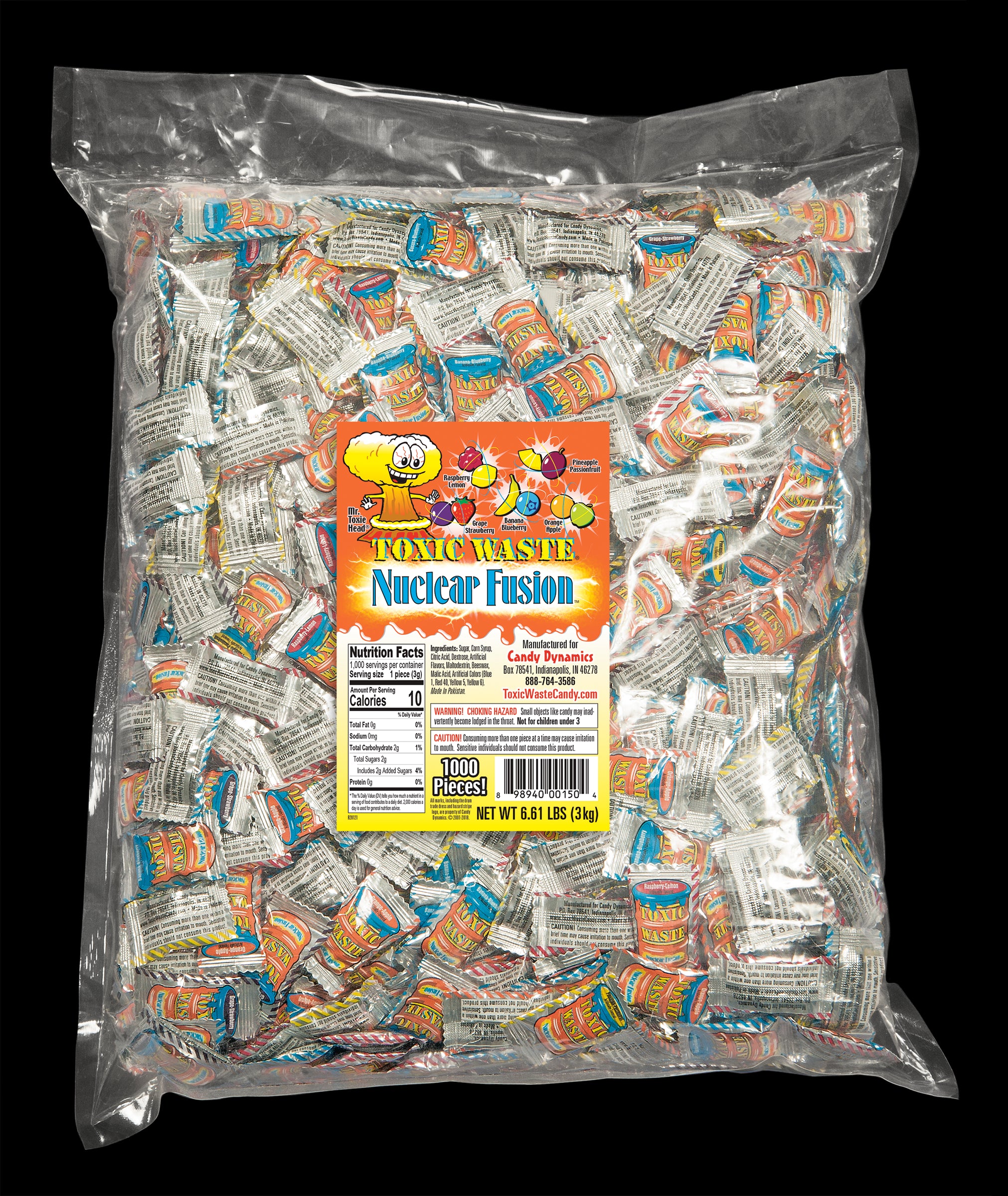 Toxic Waste Bulk Nuclear Fusion 1000 ct Bags 4/1000ct