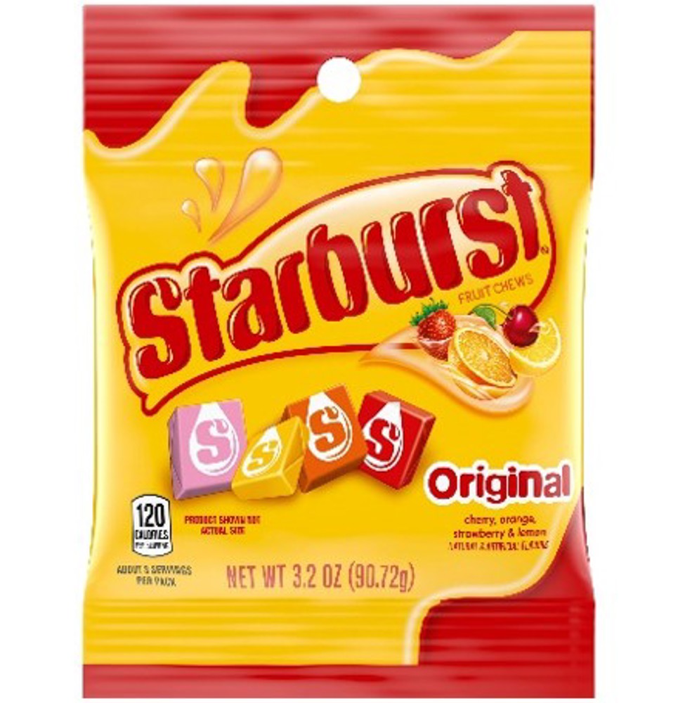 Starburst Original Peg 3.2oz 1/12ct