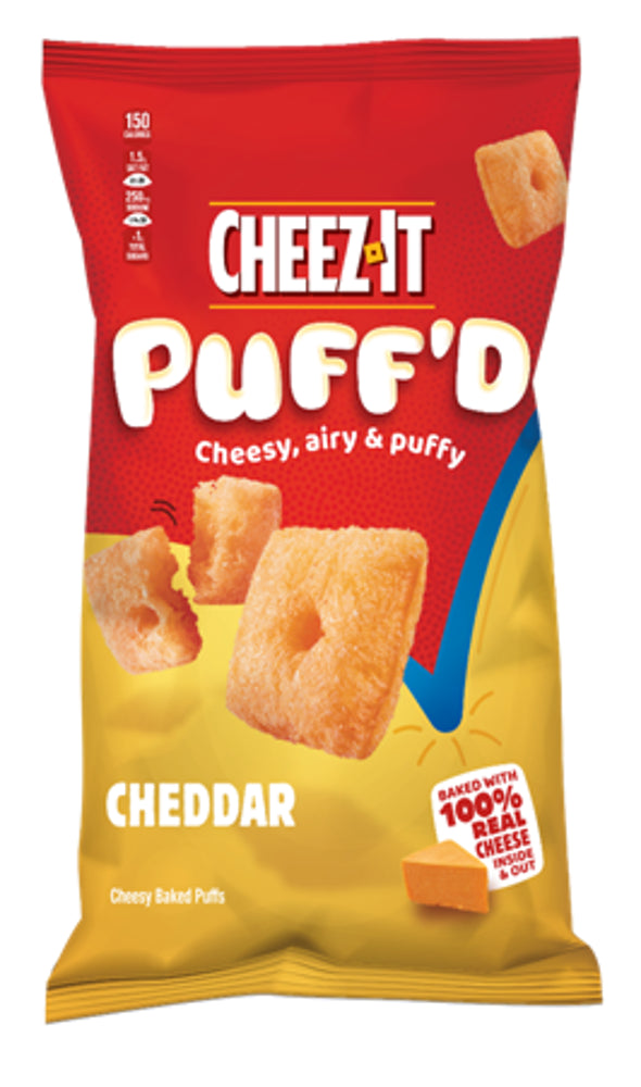 Cheez-It Puff'd Cheddar 3oz 1/6