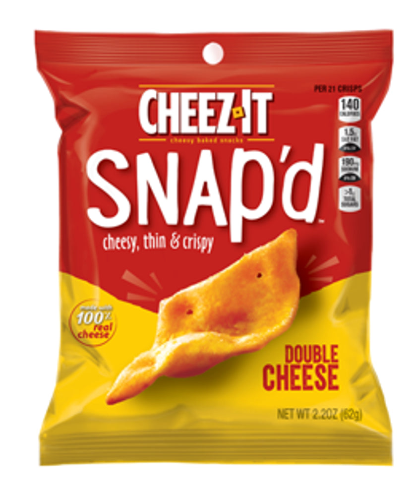 Kellogg's Cheez-It Snap'd Double Cheese 2.2oz/6ct