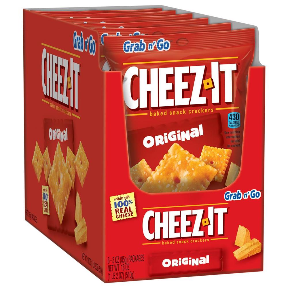 Cheez-It 3 oz Original 6/6ct 3oz