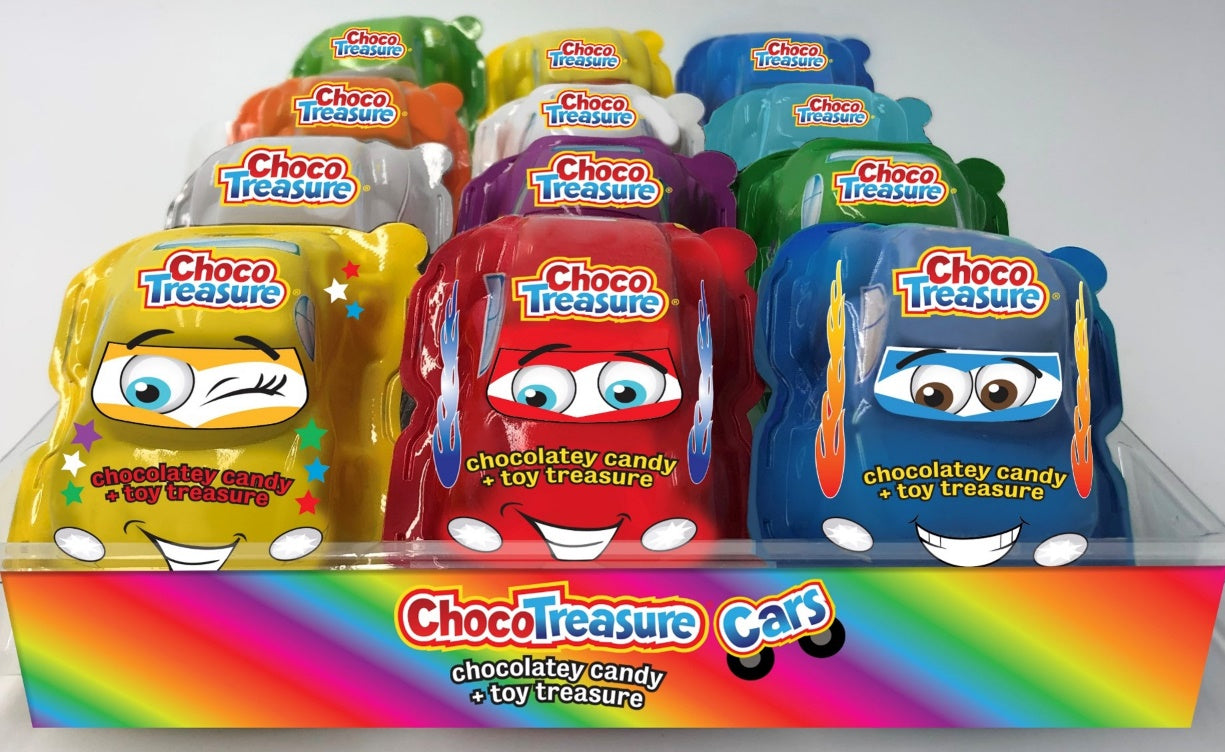 Choco Treasure Cars .8oz  4/10ct