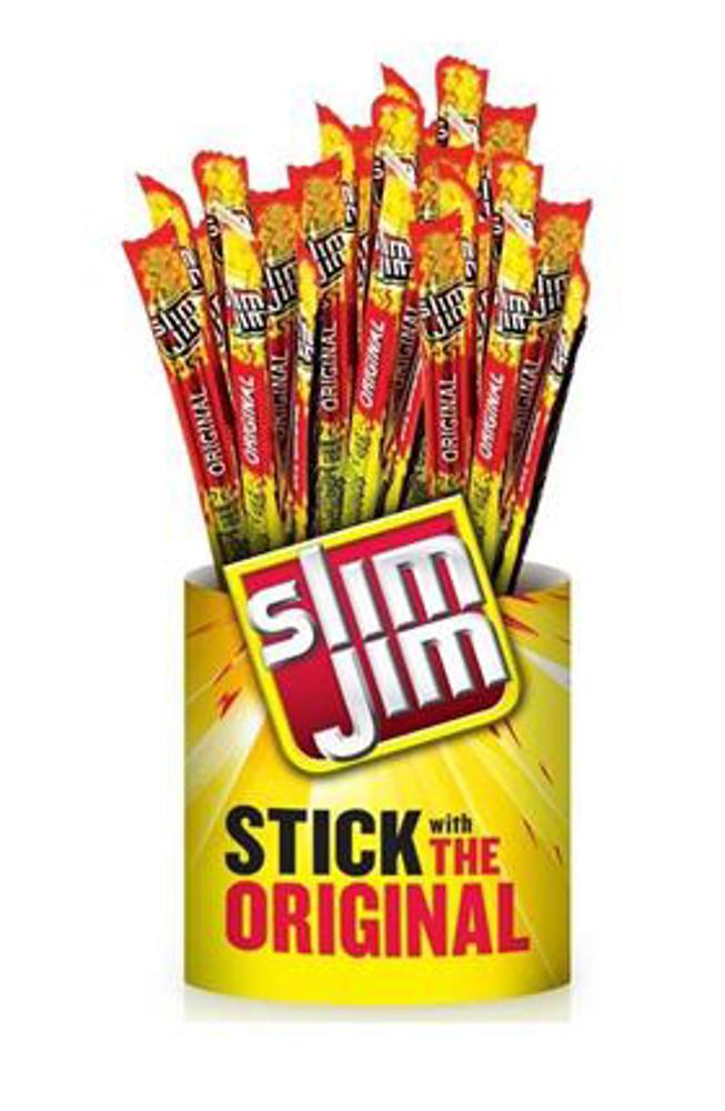 Slim Jim Shipper Giant Counter Top Display 2/48ct 0.97oz