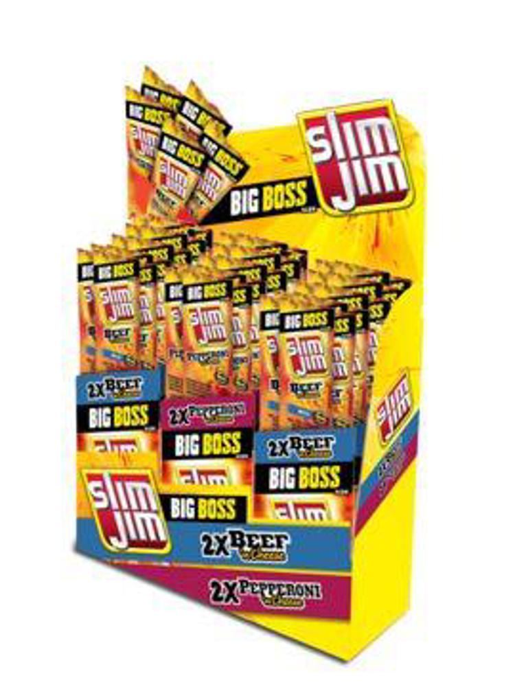 Slim Jim Shipper Big Boss 54 ct 3/18ct 3oz