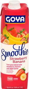 Goya Smoothie Strawberry Banana Smoothie  33.8 fl. oz 1/12ct