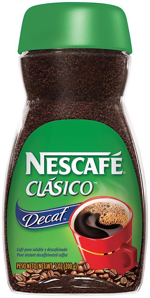 Nestle Nescafe Coffee Clasico Decaf Dawn Jar 6ct 7oz