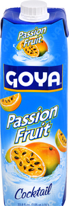 Goya Passion Fruit Cocktail Nectar 33.8 fl.oz. 1/12ct