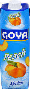 Goya  Peach Nectar 33.8 fl. oz.  1/12ct