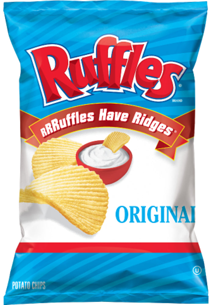 Frito Lay LSS Ruffles Ridged Regular 64ct 1.5oz