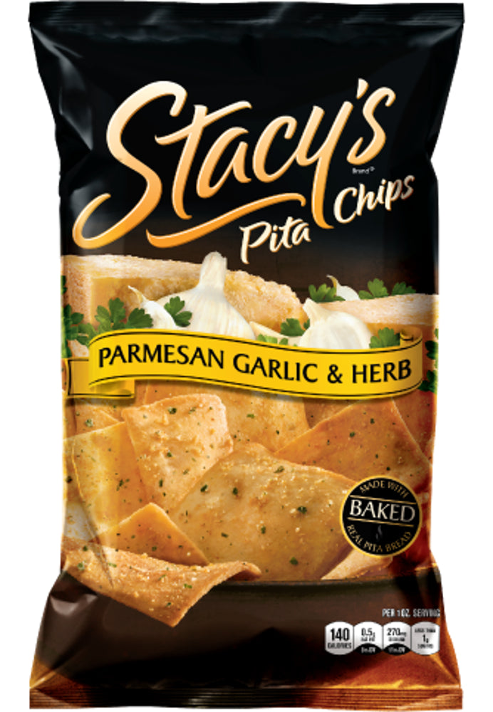 Quaker Stacy's Pita Chips Parmesan Garlic & Herb 24ct 1.5oz