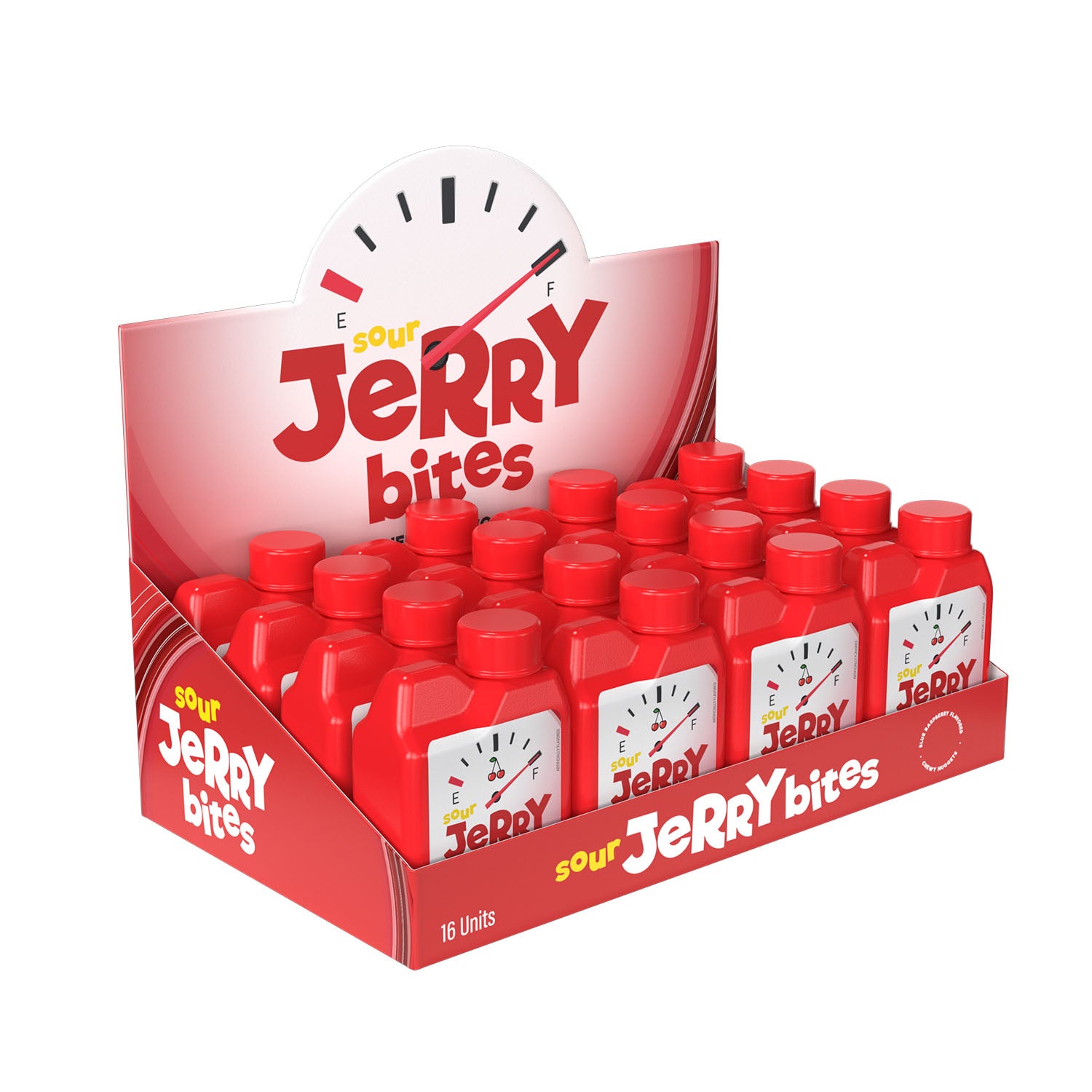 Thats Sweet JERRY BITES CHERRY, 1.58oz 8/16ct