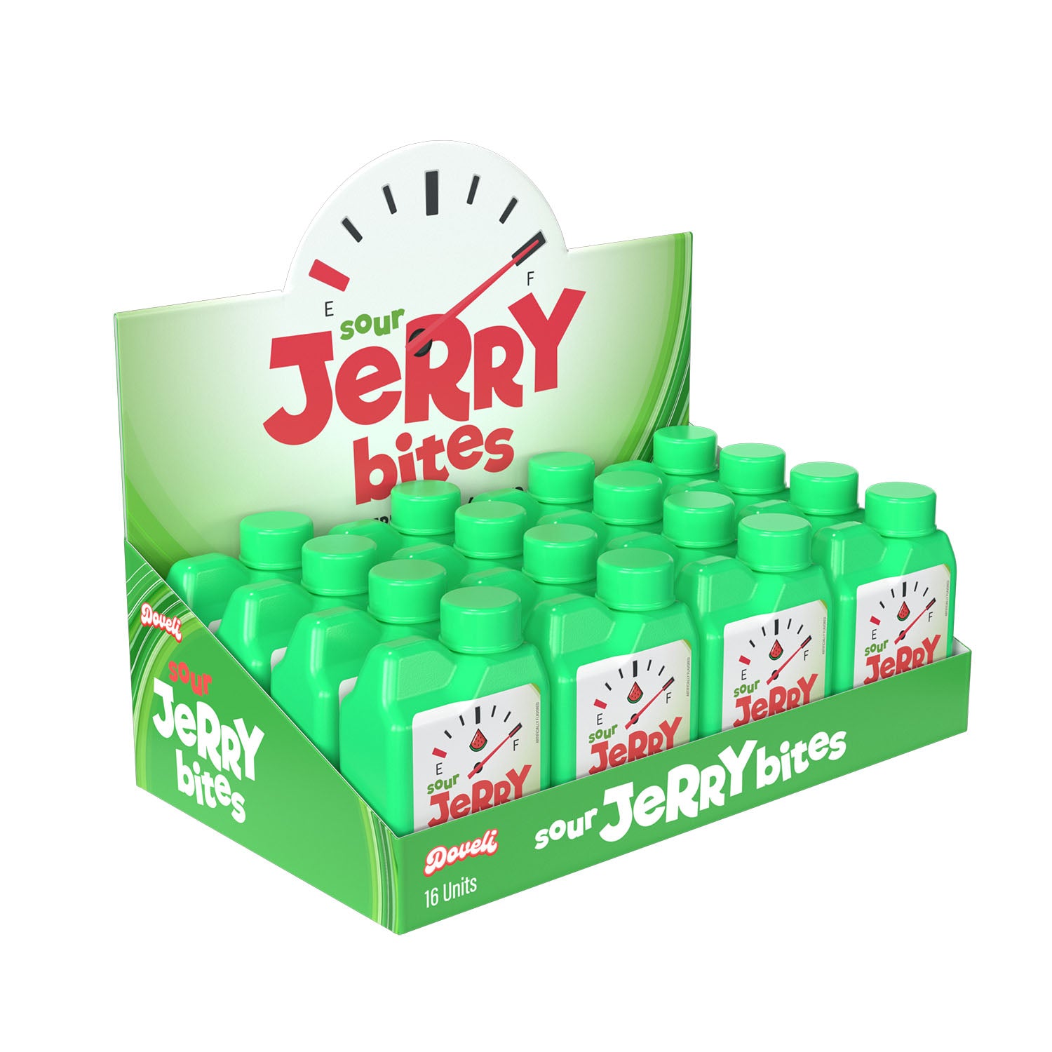 Thats Sweet JERRY BITES WATERMELON, 1.58oz 8/16ct